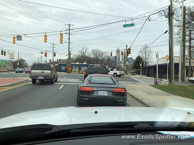 Audi R8 spotted in Charlotte, North Carolina