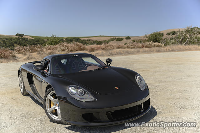 Porsche Carrera GT spotted in Carmel valley, California