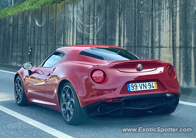 Alfa Romeo 4C spotted in Carnaxide, Portugal