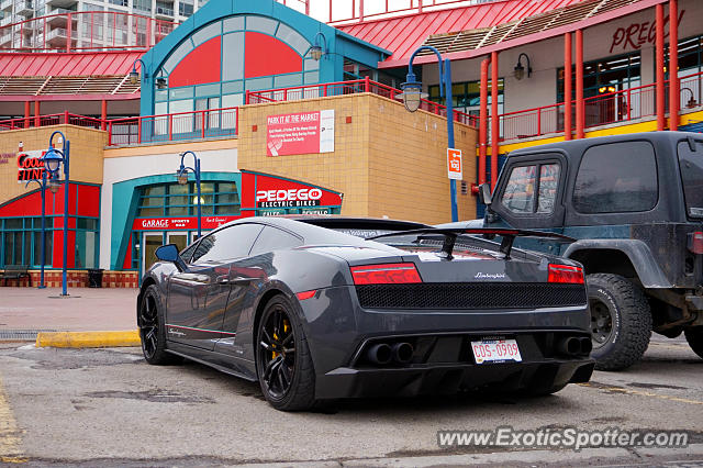 Lamborghini Gallardo spotted in Calgary, Canada