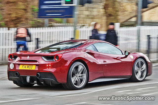 Ferrari 488 GTB spotted in York, United Kingdom