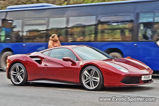 Ferrari 488 GTB spotted in York, United Kingdom