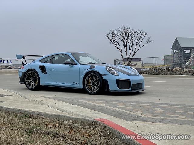 Porsche 911 GT2 spotted in Dallas, Texas