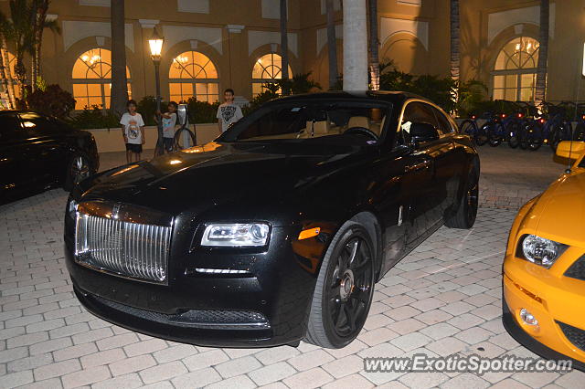 Rolls-Royce Wraith spotted in Sarasota, Florida