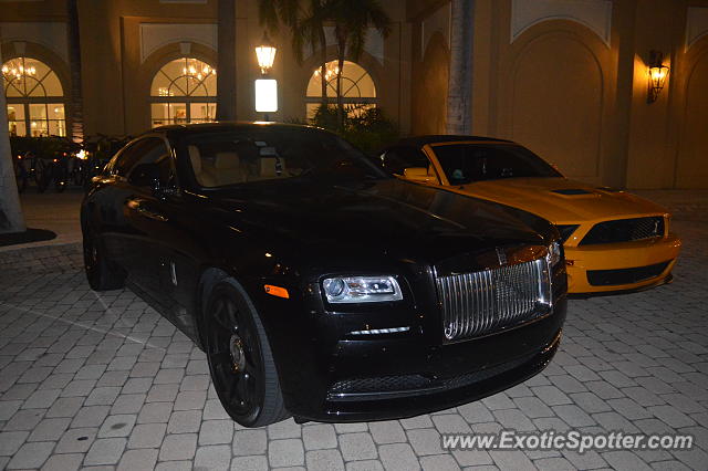 Rolls-Royce Wraith spotted in Sarasota, Florida