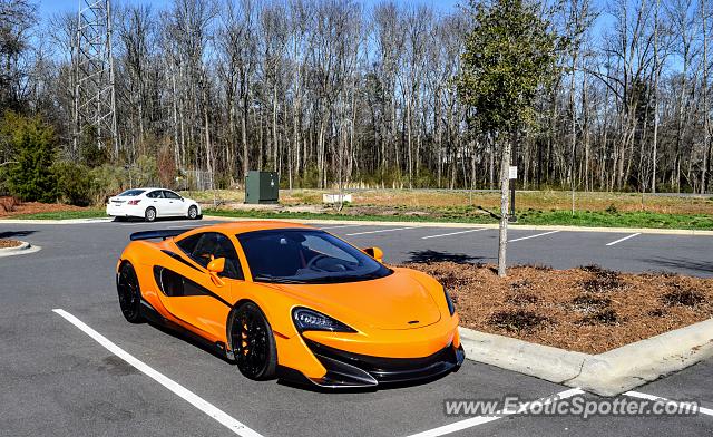 Mclaren 600LT spotted in Charlotte, North Carolina