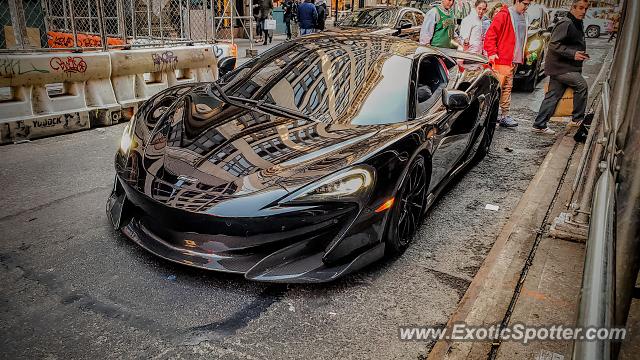 Mclaren 600LT spotted in Manhattan, New York