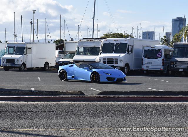 Lamborghini Huracan spotted in Honolulu, Hawaii