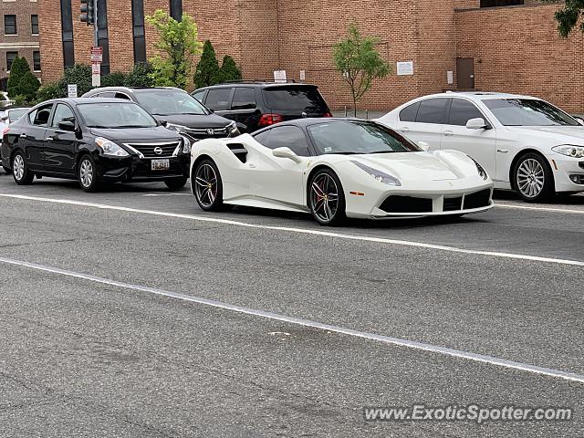 Ferrari 488 GTB spotted in Washington DC, United States