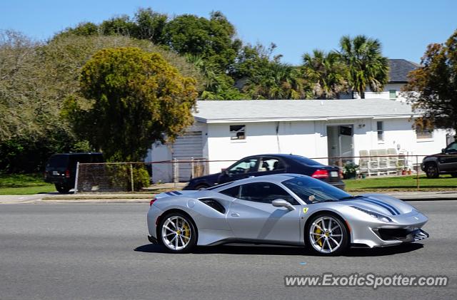 Ferrari 488 GTB spotted in Jacksonville, Florida