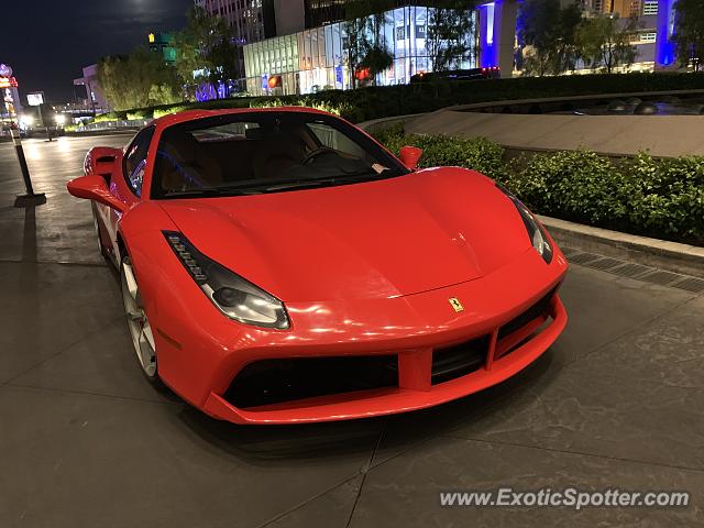 Ferrari 488 GTB spotted in Las Vegas, Nevada