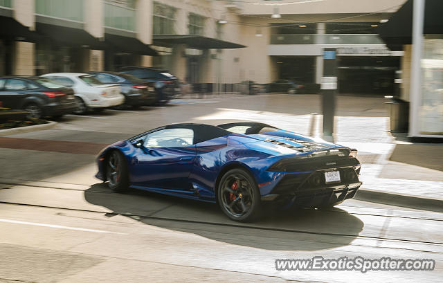 Lamborghini Huracan spotted in Dallas, Texas