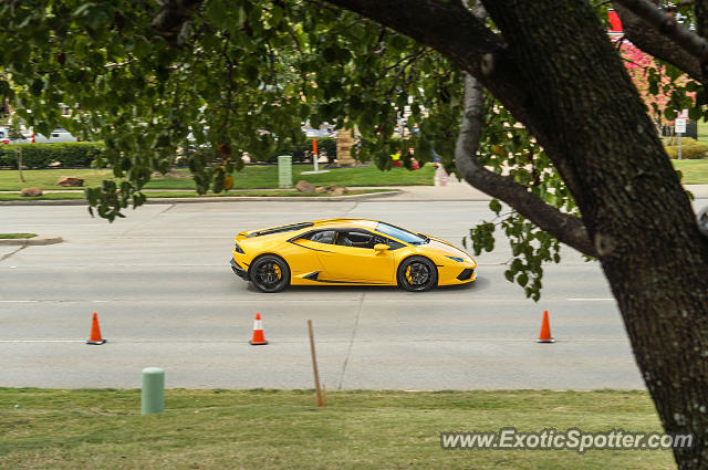 Lamborghini Huracan spotted in Dallas, Texas