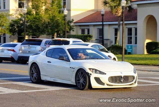 Maserati GranTurismo spotted in Jacksonville, Florida