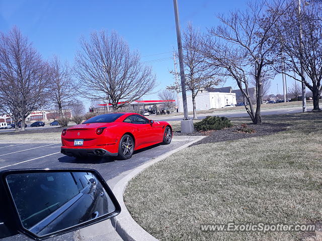 Ferrari California spotted in Lawrence, Kansas