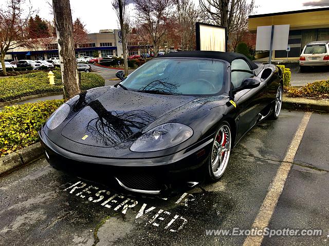 Ferrari 360 Modena spotted in Bellevue, Washington