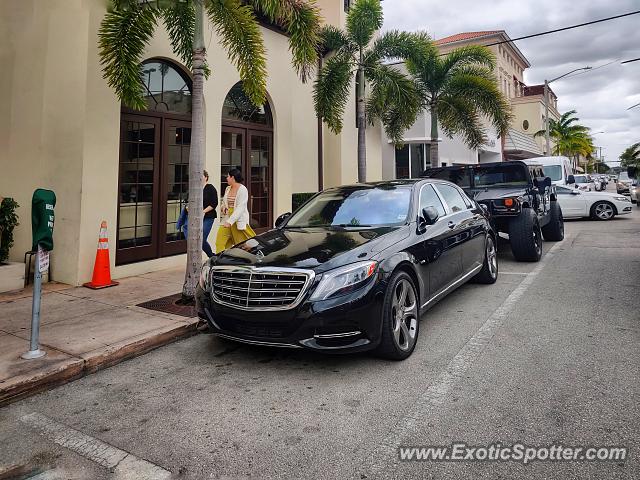 Mercedes Maybach spotted in Miami, Florida
