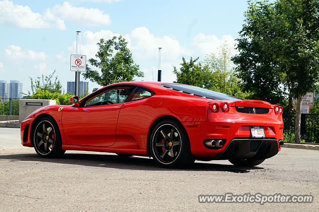 Ferrari F430 spotted in Edmonton, Canada