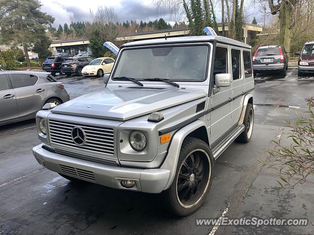 Mercedes 4x4 Squared spotted in Bellevue, Washington