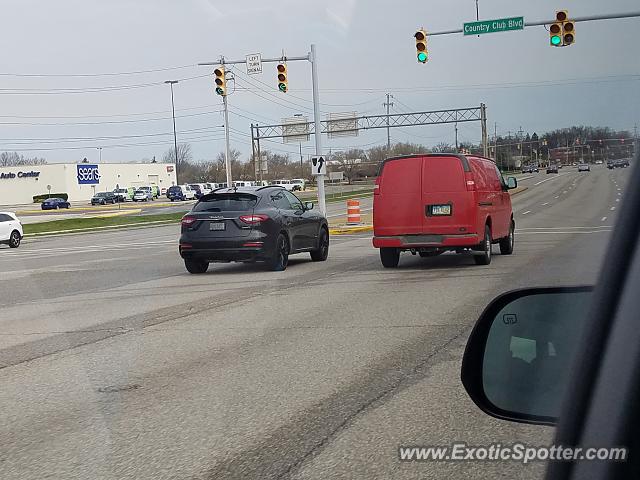 Maserati Levante spotted in Cleveland, Ohio