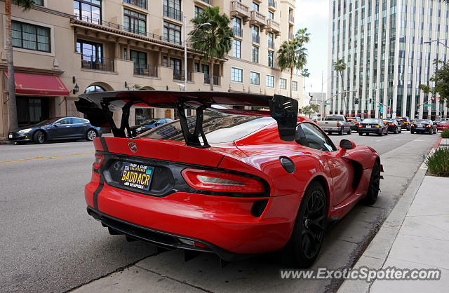 Dodge Viper spotted in Beverly Hills, California