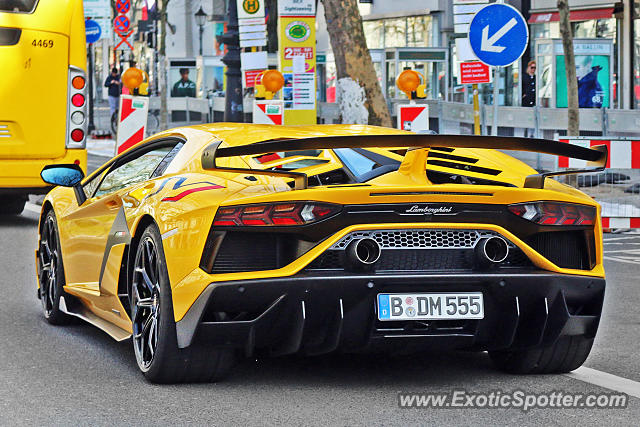 Lamborghini Aventador spotted in Berlin, Germany