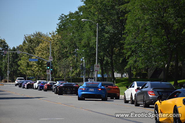 Jaguar F-Type spotted in Orange County, California