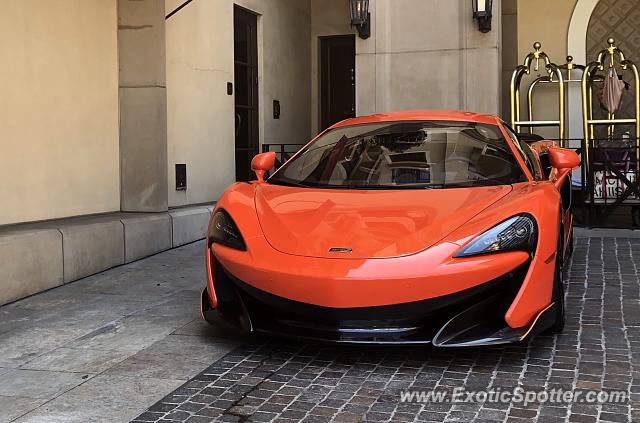 Mclaren 600LT spotted in Beverly Hills, California