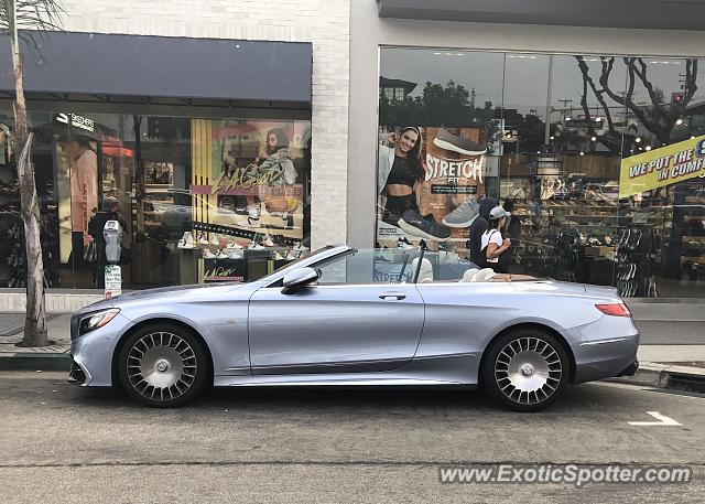 Mercedes Maybach spotted in Manhattan Beach, California