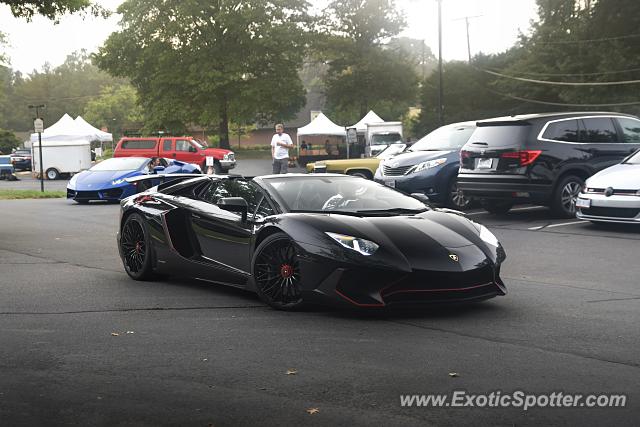 Lamborghini Aventador spotted in Great Falls, Virginia