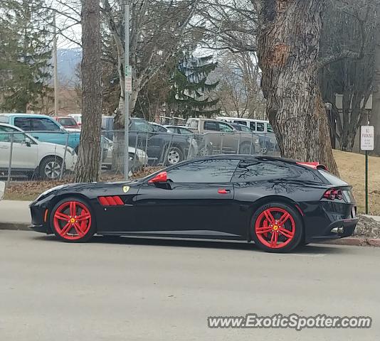 Ferrari GTC4Lusso spotted in Sandpoint, Idaho