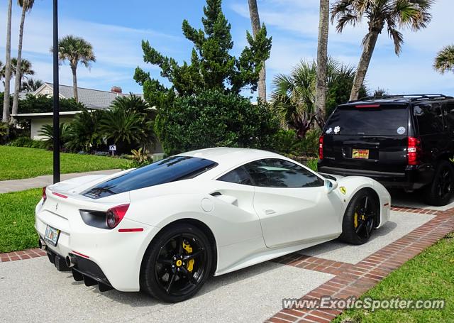 Ferrari 488 GTB spotted in Jacksonville, Florida