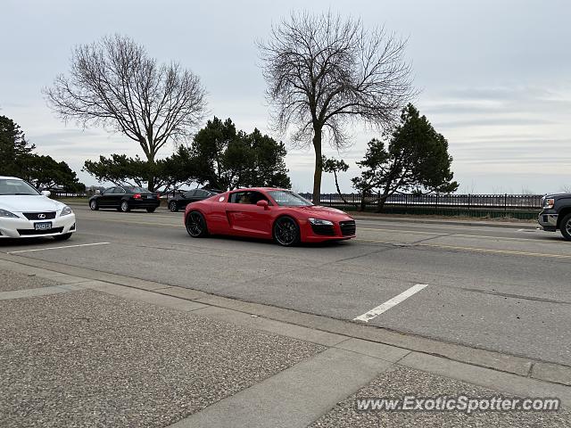 Audi R8 spotted in Wayzata, Minnesota