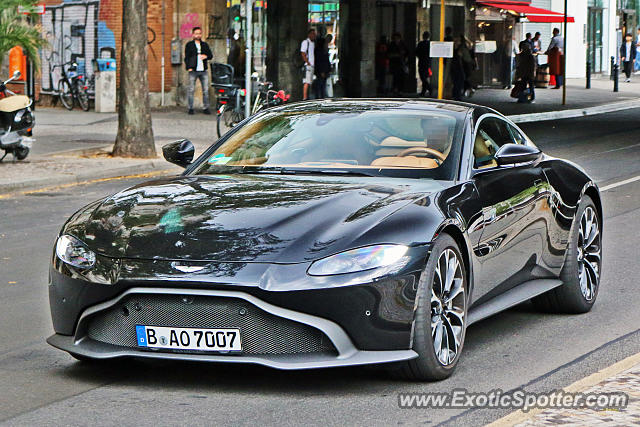 Aston Martin Vantage spotted in Berlin, Germany