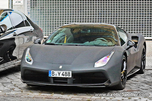 Ferrari 488 GTB spotted in Berlin, Germany