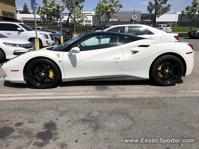 Ferrari 488 GTB spotted in Los Angeles, California