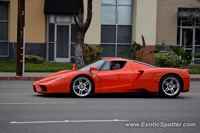 Ferrari Enzo spotted in Orange County, California