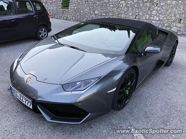 Lamborghini Huracan spotted in Lago di garda, Italy