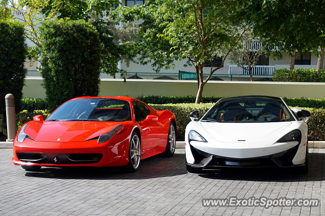 Ferrari 458 Italia spotted in Miami Beach, Florida