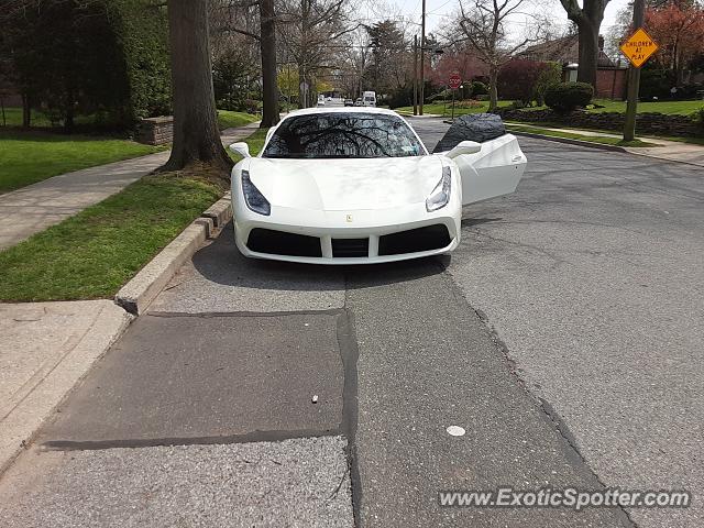 Ferrari 488 GTB spotted in Hewlett, New York