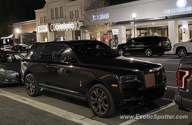 Rolls-Royce Cullinan spotted in Tampa, Florida