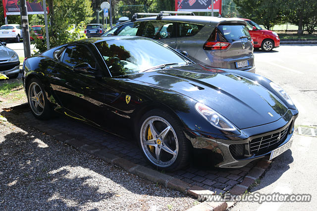 Ferrari 599GTB spotted in Modena, Italy