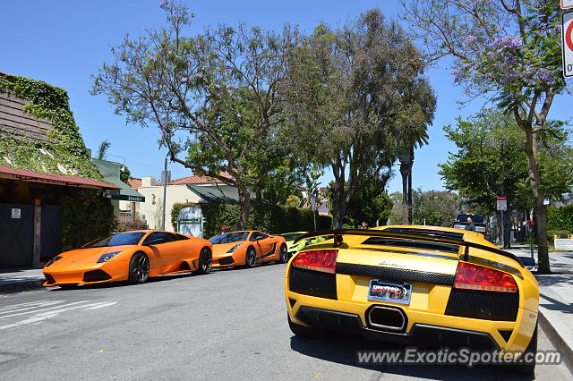 Lamborghini Murcielago spotted in West Hollywood, California