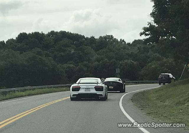 Audi R8 spotted in Victor, New York