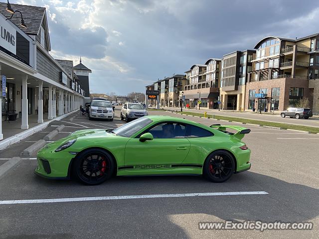 Porsche 911 GT3 spotted in Wayzata, Minnesota