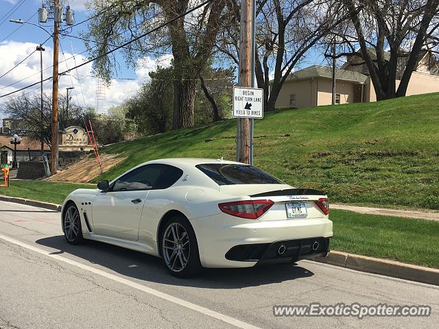 Maserati GranTurismo spotted in Des Moines, Iowa