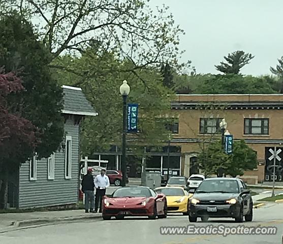 Ferrari 458 Italia spotted in Elkhart Lake, Wisconsin