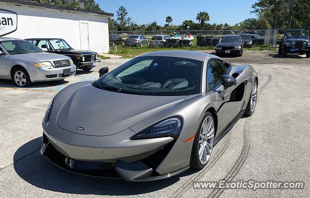 Mclaren 570S spotted in Amelia Island, Florida