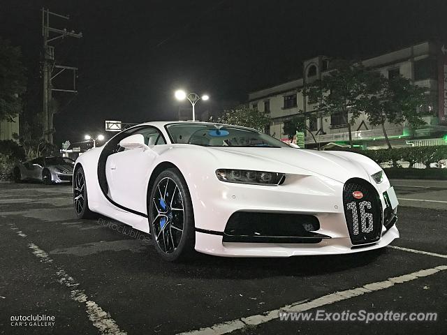 Bugatti Chiron spotted in Taipei, Taiwan
