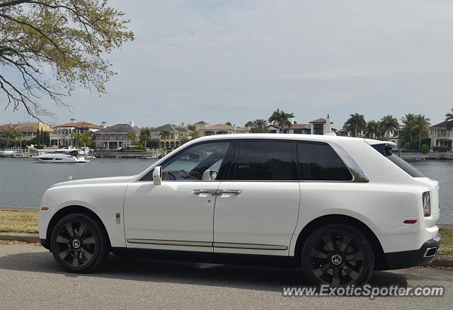 Rolls-Royce Cullinan spotted in Tampa, Florida